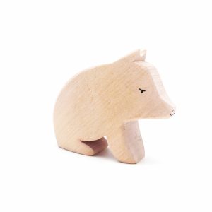 Kleines Schweinchen sitzend