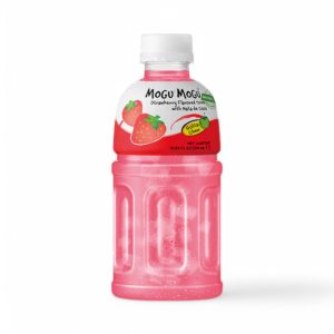 Mogu Mogu Strawberry Drink with Nata de Coco 320ml