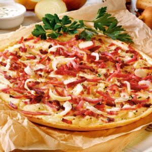 Elsässer Flammkuchen