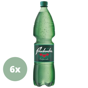 Radenska – Mineralwasser mit Kohlensäure – 6×1,5L