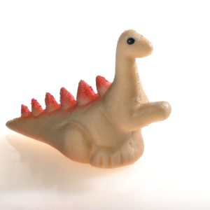 Marzipan-Dinosaurier,  grau