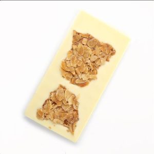 Edelschokolade, Weiß Mandelkrokant