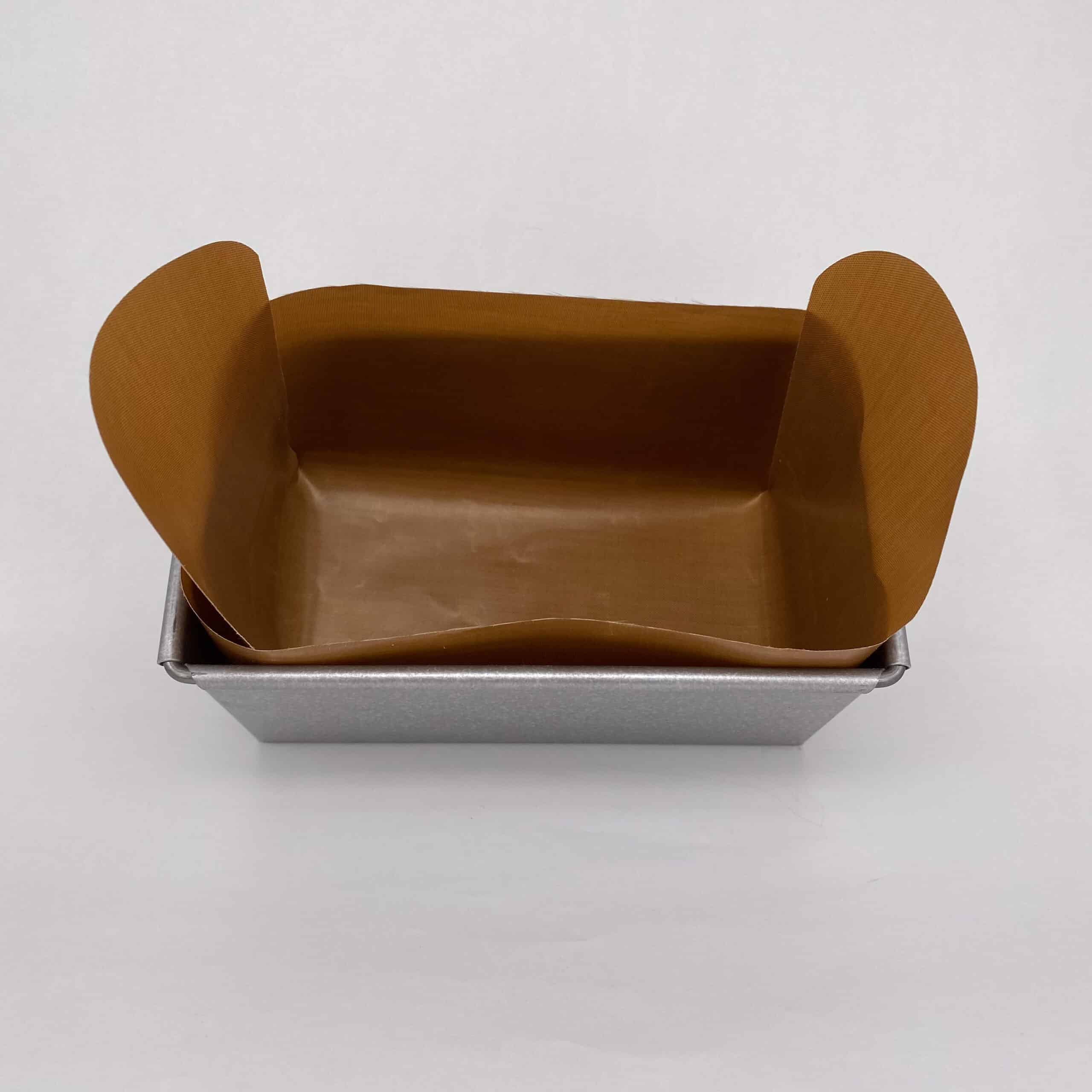 Kasteneinlage aus Dauerbackfolie für Brotkästen à 500 g