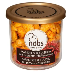 Nobs Mandeln & Cashew mit Espelette Pfefferschote – 120g