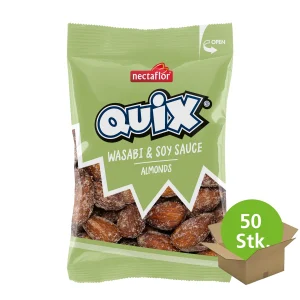 QUIX Mandeln Wasabi Soja 50 x 15 g