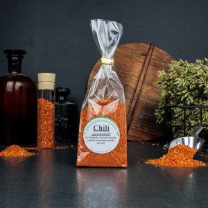 Chili “geschrotet”