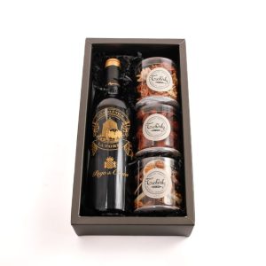 Geschenkbox Wein + Genussboxen