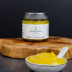 Apfel Calvados Senf