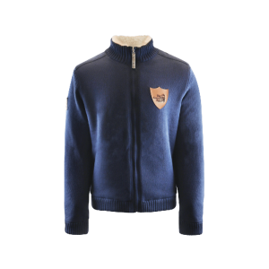 Dunkelblaue Outdoor Jacke