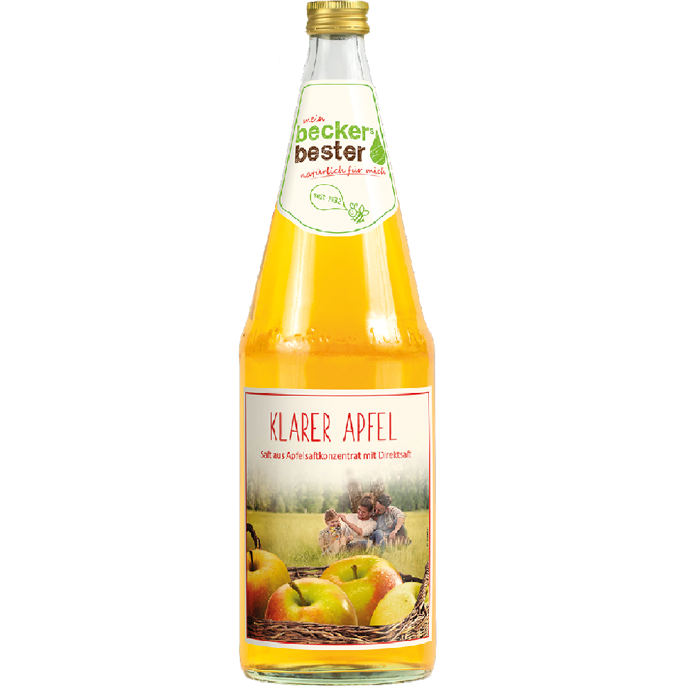 Beckers Bester Apfelsaft 6×1 ltr.
