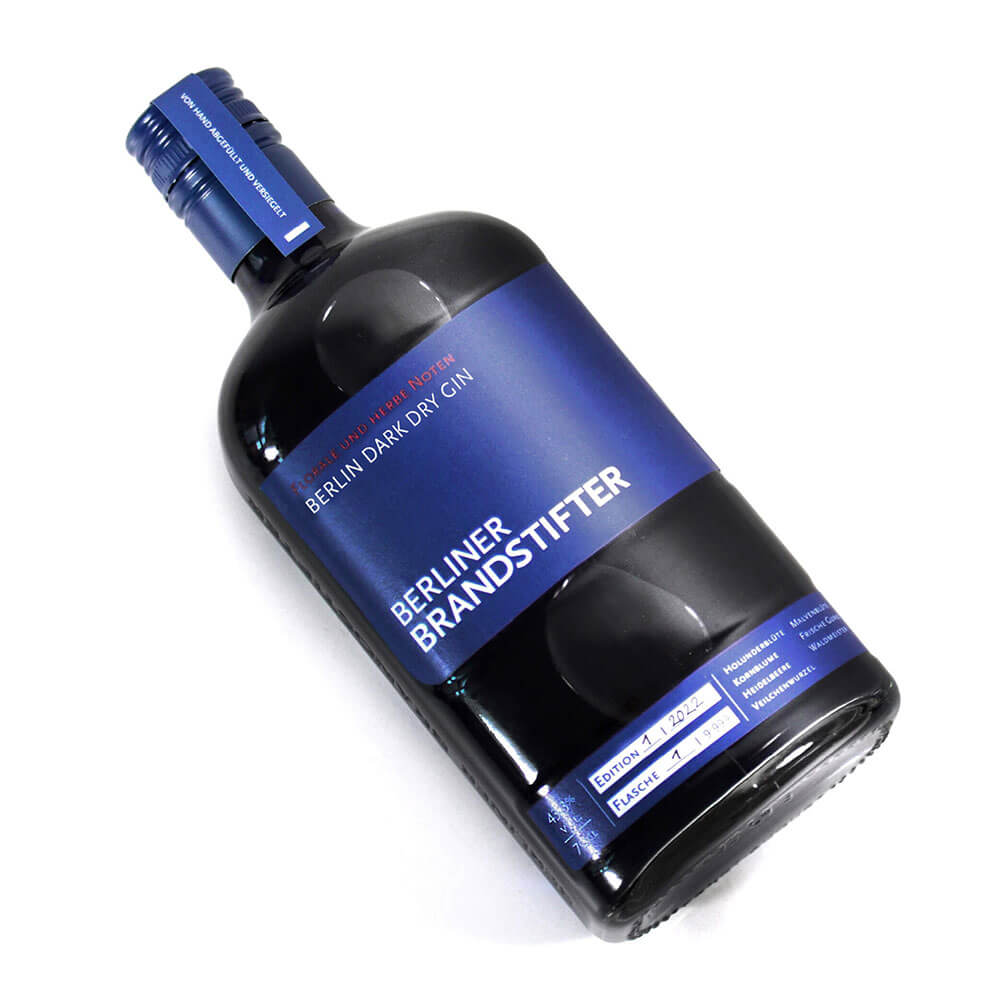Berlin Dark Dry Gin 0.7l – Bild 3