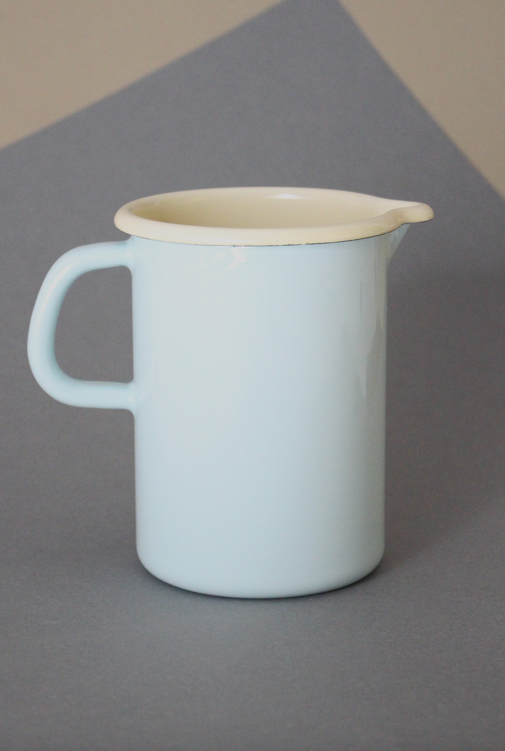 Emaille Küchenmaß Türkis 1 Liter