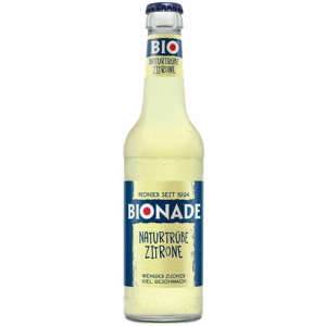 Bionade naturtrübe Zitrone 12 x 0,33L Glas | MEHRWEG