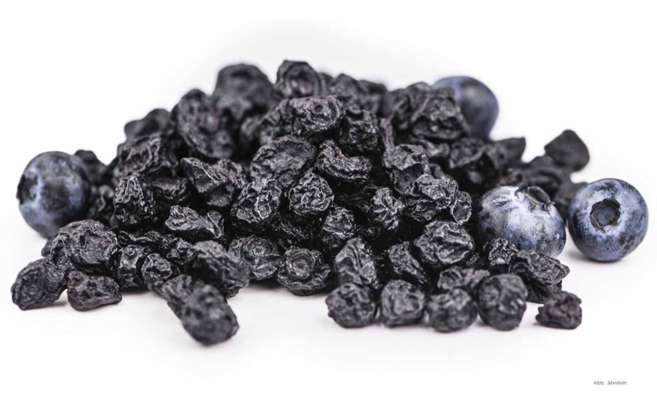 Blaubeeren/Heidelbeeren getrocknet, Jumbogröße aus den USA