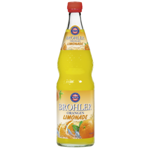 Brohler Orangen-Limonade 12 x 0,7L Glas | MEHRWEG