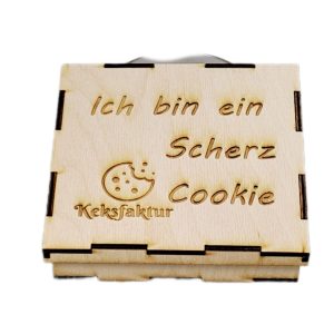 Geschenkebox “ Ich bin ein Scherz Cookie „