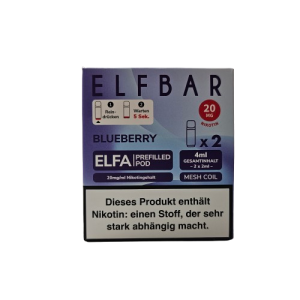 ELFBAR Blueberry 4ml 20mg