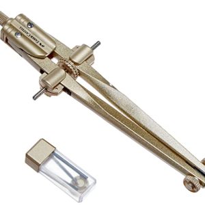 Faber-Castell – Zirkel Schnellverstell STREAM Stahl-Silber, 1 Stück