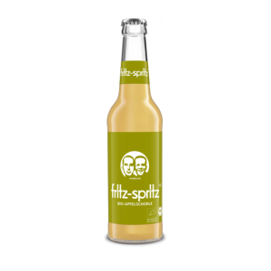 fritz-Spritz Bio Apfel-Schorle 24 x 0,33L Glas | MEHRWEG