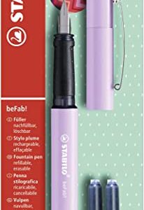 Füller – STABILO beFab! – Einzelstift – inklusive 3 Patronen