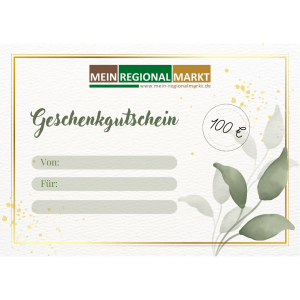 Geschenkgutschein 100 €