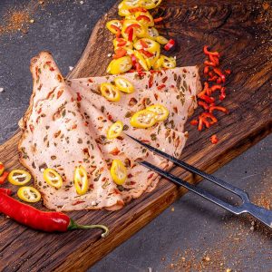 Chilileberkäse