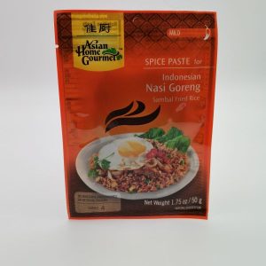 Indonesische Nasi Goreng Würzpaste Mild-Indonesian Nasi Goreng Sambal Fried Rice–Home Gournet- 50g