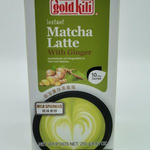 Instant Matcha Ingwer Latte -Matcha Latte with Ginger- Gold Kili-10x25g