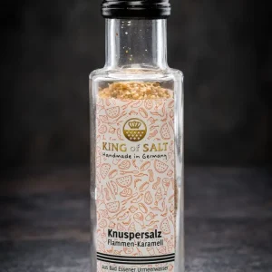 King of Salt Knuspersalz Flammen-Karamell 70g