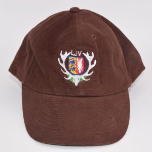 LJV-Kappe (Braun) – Logo farbig