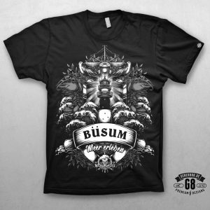 Das Büsum Shirt Schwarz