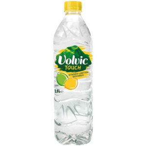 Volvic Touch Zitrone-Limette 6 x 1,5L PET | MEHRWEG