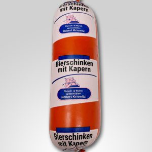 Bierschinken mit Kapern