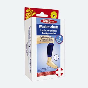 WUNDmed Wadenschutz Bandage | Der Wadenschutz ist waschbar und daher zur mehrmaligen Verwendung geeignet (M)