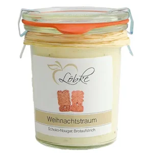Weiße Schokoladencreme Weihnachts-Traum