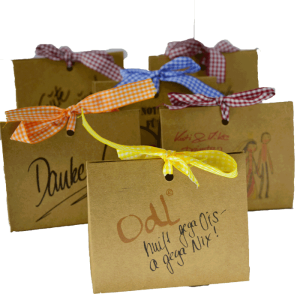 Überraschungstüte personifiziert (ab 30 Stück Individualdruck kostenfrei)