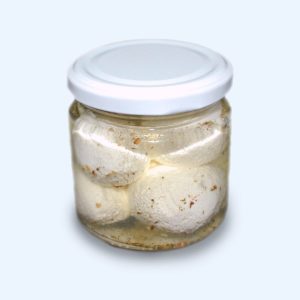 Bio Ziegenkäse in Öl (Rohmilch)