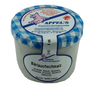 Bärlauchschmalz