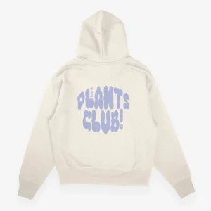 Based On Plants Club Oversized Organic Hoodie