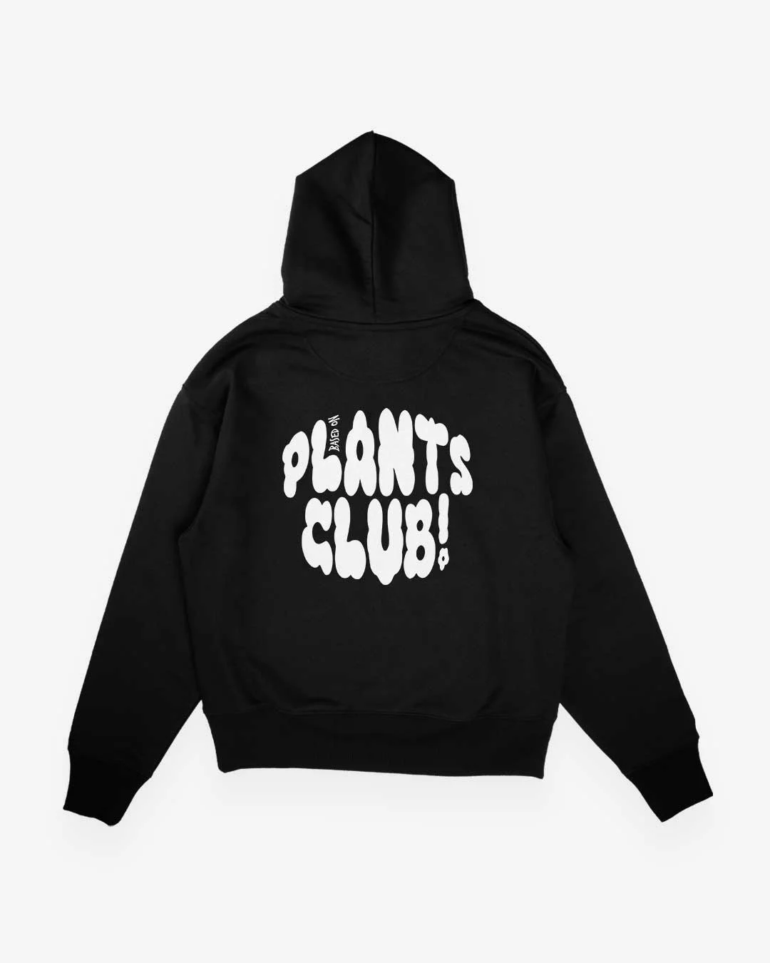 Based On Plants Club Oversized Organic Hoodie – Bild 3