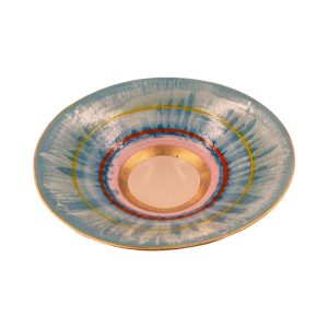 Keramikschälchen Abstrakt (blau)