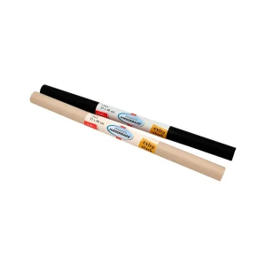 Dauer-Backfolie + -Bratfolie (extra stark) 33 x 40 cm 2er-Set – Braun + Schwarz