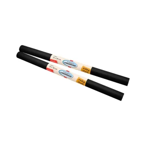 Dauer-Bratfolie (extra stark) 33 x 40 cm 2er-Set – Schwarz