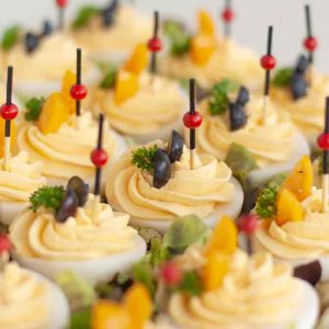 Gefüllte halbe Eier, 12 Stk.