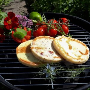 Albers Käse Grilltaler Kräuter 2 Scheiben à ca. 120g