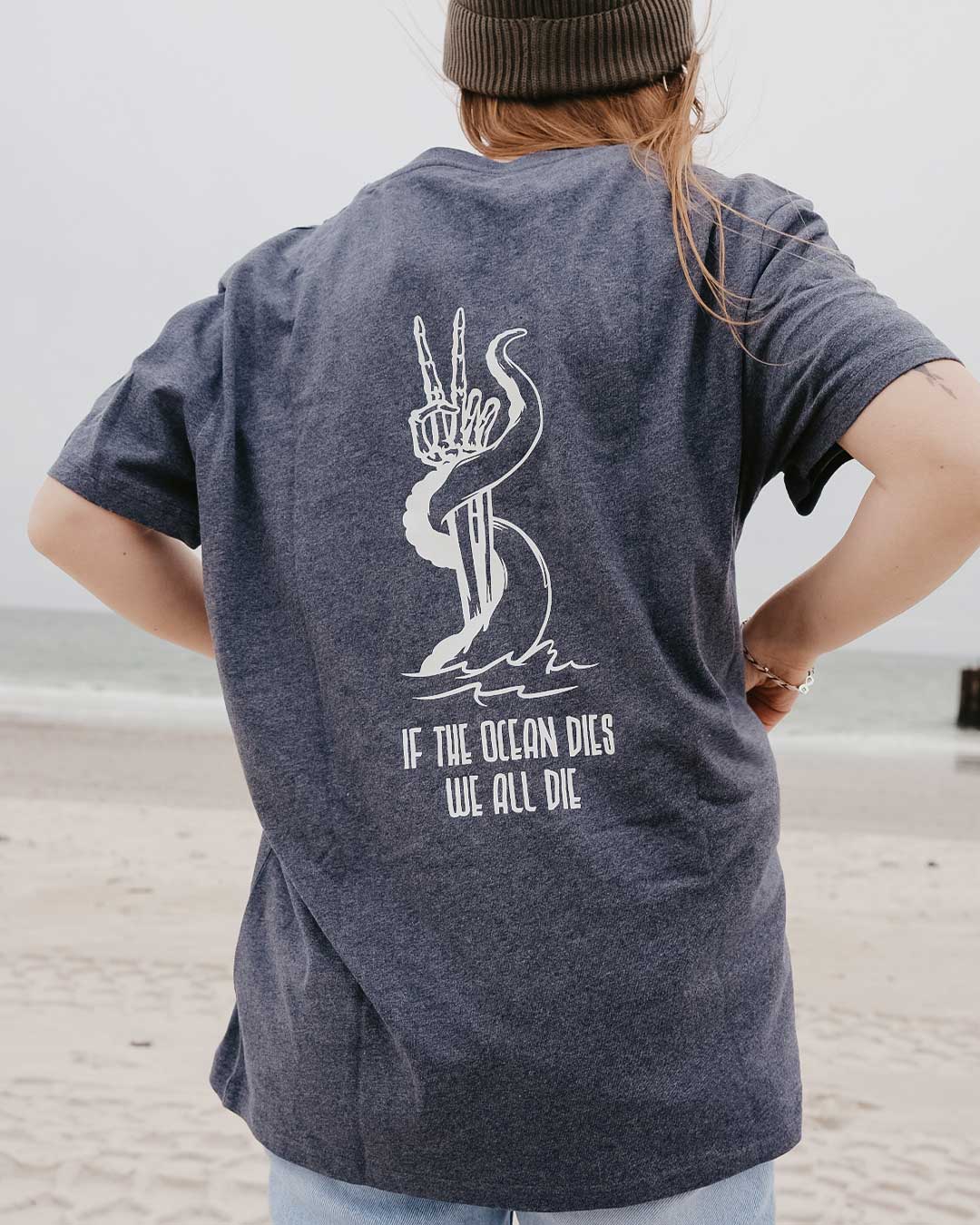 If The Ocean Dies Recyceltes Organic Shirt