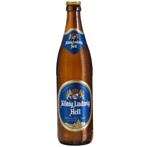 König Ludwig Hell 20 x 0,5L Glas | MEHRWEG