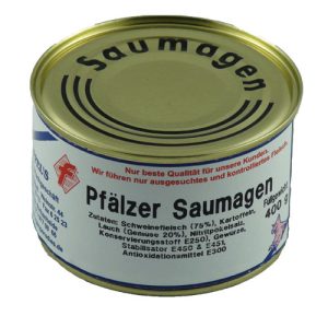 Original Pfälzer Saumagen Paket – 4 Dosen á 400g