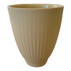 Rosa Pause “Flora” Kaffeebecher gelb