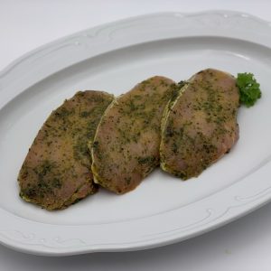 Rückensteak, Bärlauch